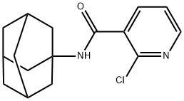 N-ADAMANTAN-1-YL-2-CHLORO-NICOTINAMIDE Struktur