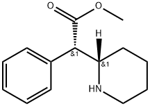 L-THREO-METHYLPHENIDATE HYDROCHLORIDE Struktur