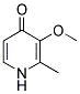 3-METHOXY-2-METHYL-4-(1H)-PYRIDONE Struktur