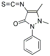 4-ISOTHIOCYANATO-1,5-DIMETHYL-2-PHENYL-1,2-DIHYDRO-PYRAZOL-3-ONE Struktur