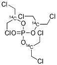 TRIS (1,3-DICHLORO-2-PROPYL) PHOSPHATE, [PROPYL-2-14C] Struktur