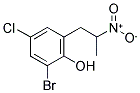 1-(3-BROMO-5-CHLORO-2-HYDROXYPHENYL)-2-NITROPROPANE Struktur