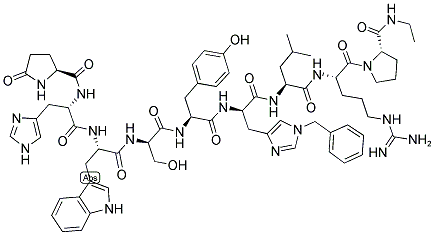 (D-SER4)-HISTRELIN Struktur