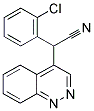 (2-CHLOROPHENYL)(CINNOLIN-4-YL)ACETONITRILE Struktur