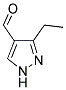 3-ETHYL-1H-PYRAZOLE-4-CARBALDEHYDE Struktur