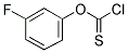 3-FLUOROPHENYL CHLOROTHIOFORMATE Struktur