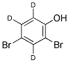 2,4-DIBROMOPHENOL-3,5,6-D3 Struktur