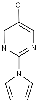 5-CHLORO-2-(1H-PYRROL-1-YL)PYRIMIDINE Struktur