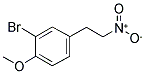 1-(3-BROMO-4-METHOXYPHENYL)-2-NITROETHANE Struktur