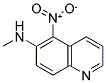 5-NITRO-6-METHYLAMINOQUINOLINE Struktur