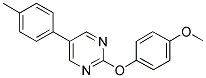 2-(4-METHOXYPHENOXY)-5-(4-METHYLPHENYL)PYRIMIDINE Struktur