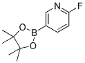 2-FLUORO-5-(4,4,5,5-TETRAMETHYL-[1,3,2]-DIOXABOROLAN-2-YL)-PYRIDINE Struktur