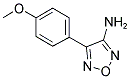 4-(4-METHOXYPHENYL)-1,2,5-OXADIAZOL-3-AMINE Struktur