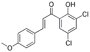 3',5'-DICHLORO-2'-HYDROXY-4-METHOXYCHALCONE Struktur