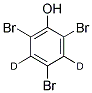 2,4,6-TRIBROMOPHENOL-3,5-D2 Struktur