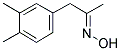 (3,4-DIMETHYLPHENYL)ACETONE OXIME Struktur