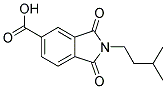 2-(3-METHYL-BUTYL)-1,3-DIOXO-2,3-DIHYDRO-1H-ISOINDOLE-5-CARBOXYLIC ACID Struktur