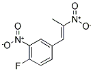 1-(4-FLUORO-3-NITROPHENYL)-2-NITROPROPENE Struktur