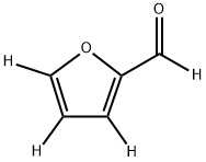 糠醛-D4, 1219803-80-1, 結構式