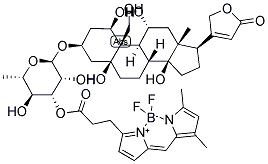 BODIPY(R) FL OUABAIN Struktur