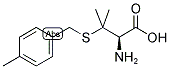 H-BETA,BETA-DIMETHYL-L-CYS(PMEBZL)-OH Struktur