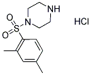 1-[(2,4-DIMETHYLPHENYL)SULFONYL]PIPERAZINE HYDROCHLORIDE Struktur