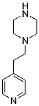 1-[2-(4-PYRIDYL)ETHYL]PIPERAZINE Struktur