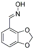 2,3-METHYLENEDIOXYBENZALDEHYDE OXIME Struktur