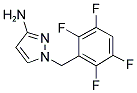 1-(2,3,5,6-TETRAFLUORO-BENZYL)-1H-PYRAZOL-3-YLAMINE Struktur