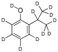 2-ISO-PROPYLPHENOL-D12 Struktur