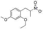 1-(2-ETHOXY-4-METHOXYPHENYL)-2-NITROPROPANE Struktur