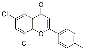 6,8-DICHLORO-4'-METHYLFLAVONE Struktur