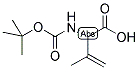 (S)-2-TERT-BUTOXYCARBONYLAMINO-3-METHYL-BUT-3-ENOIC ACID Struktur