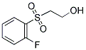 2-FLUOROPHENYLSULFONYLETHANOL Struktur