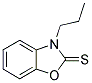 3-PROPYL-1,3-BENZOXAZOLE-2(3H)-THIONE Struktur