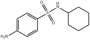 4-AMINO-N-CYCLOHEXYL-BENZENESULFONAMIDE Struktur