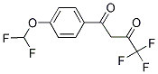 1-(4-DIFLUOROMETHOXY-PHENYL)-4,4,4-TRIFLUORO-BUTANE-1,3-DIONE Struktur