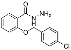 2-(4-CHLORO-BENZYLOXY)-BENZOIC ACID HYDRAZIDE Struktur