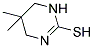 5,5-DIMETHYL-1,4,5,6-TETRAHYDRO-PYRIMIDINE-2-THIOL Struktur