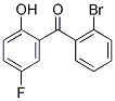 2'-BROMO-5-FLUORO-2-HYDROXYBENZOPHENONE Struktur