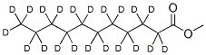 METHYL UNDECANOATE-D21 Struktur