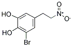 1-(5-BROMO-3,4-DIHYDROXYPHENYL)-2-NITROETHANE Struktur