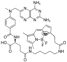 BODIPY(R) FL METHOTREXATE Struktur