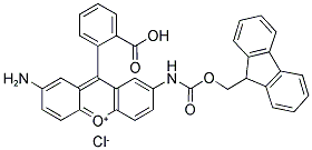 N-FMOC RHODAMINE 110 Struktur