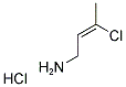 3-CHLORO-BUT-2-ENYLAMINE HYDROCHLORIDE Struktur