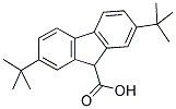 2,7-DI-TERT-BUTYLFLUORENE-9-CARBOXYLIC ACID Struktur