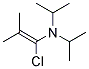 (1-CHLORO-2-METHYLPROPENYL)DIISOPROPYLAMINE Struktur