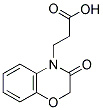 3-(2,3-DIHYDRO-3-OXOBENZO[B][1,4]OXAZIN-4-YL)PROPANOIC ACID Struktur