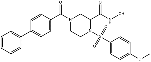 MMP-9/MMP-13 INHIBITOR I Struktur