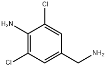 4-AMINO-3,5-DICHLOROBENZYLAMINE Struktur